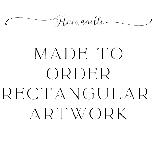 MADE TO ORDER Rectangular Coastal Painting