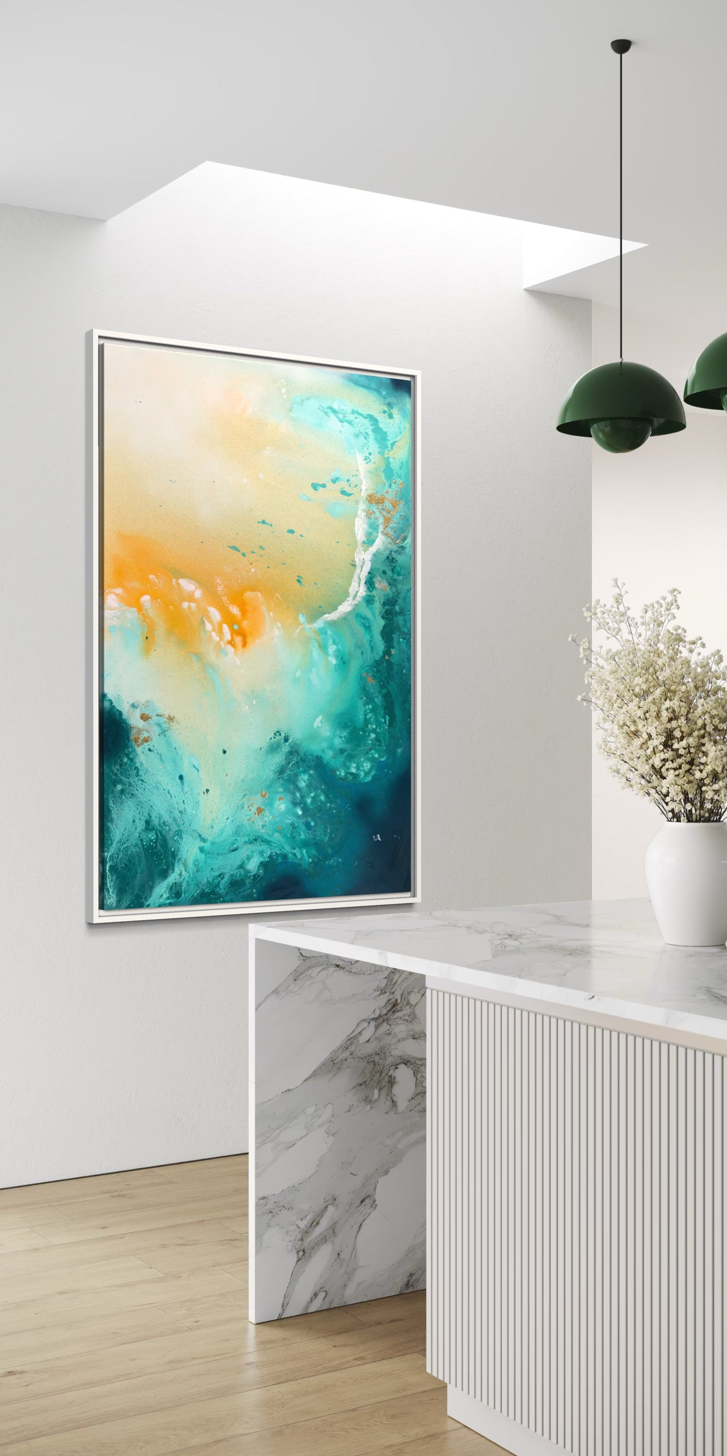 Coastal Painting -1 60x90cm Framed
