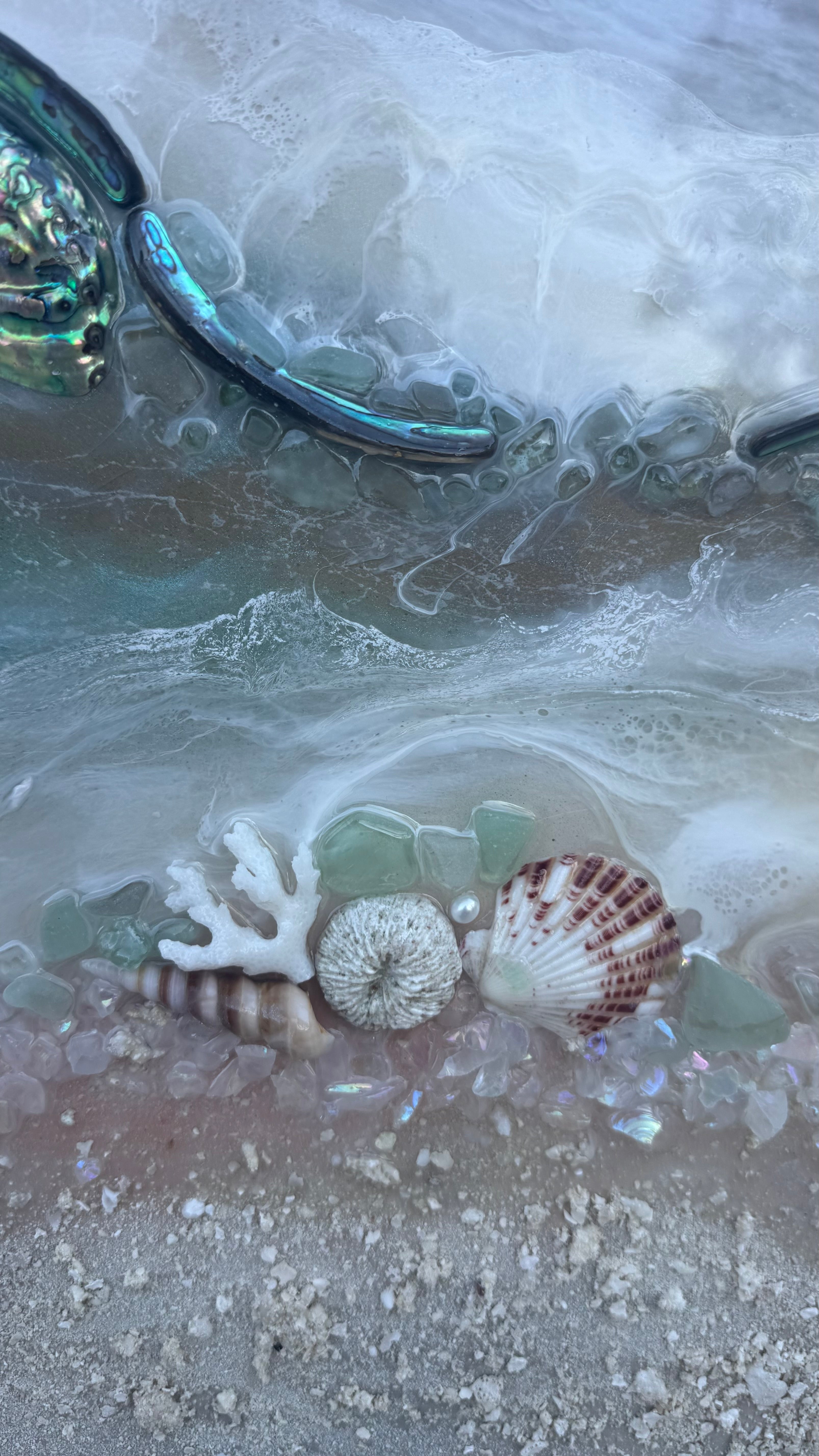 Sea Turtle 2.0. Honu Journey Seascape Artwork.