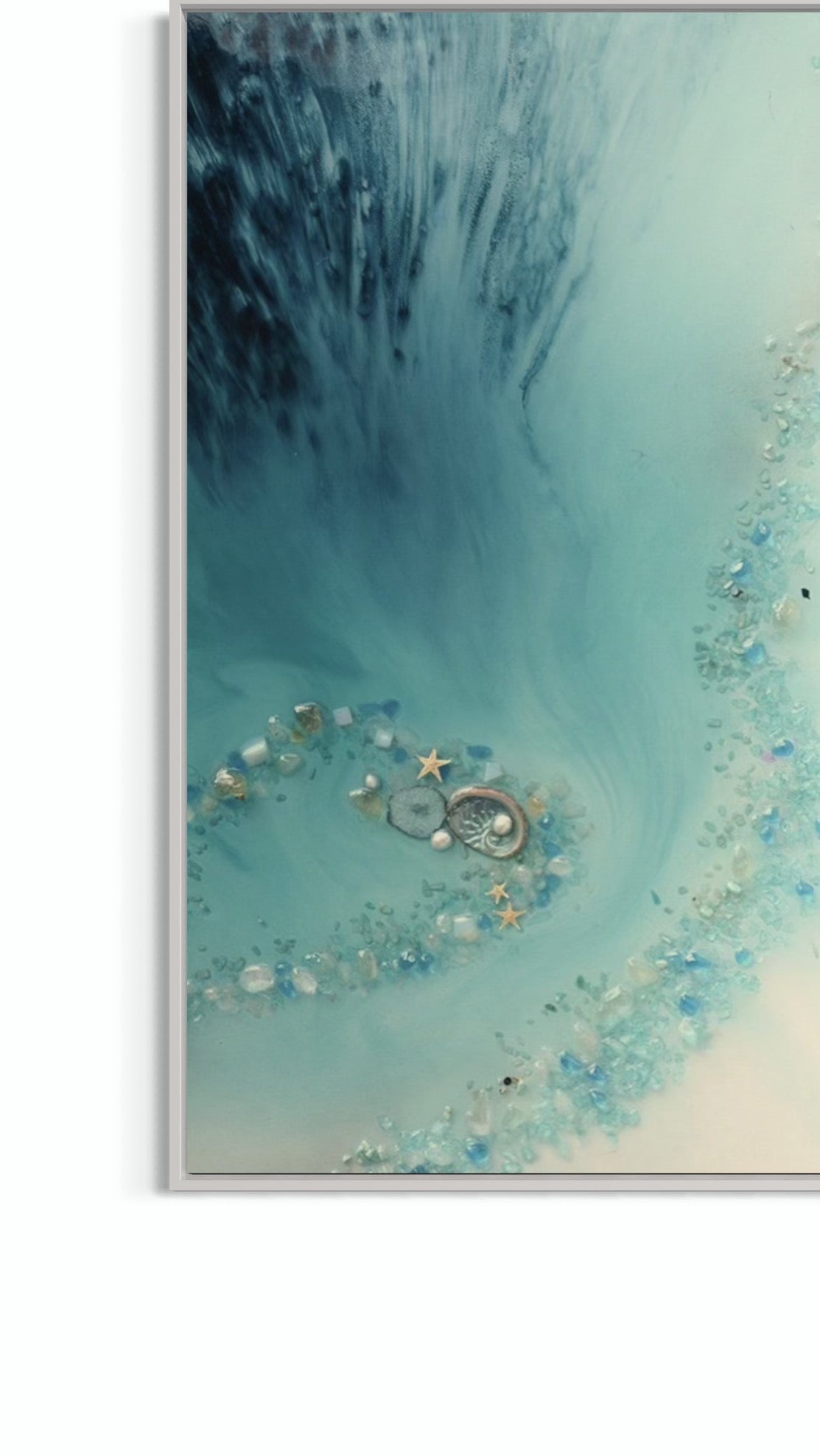 Ocean Dreams: Blue lagoon 1. Limited Edition Art Print