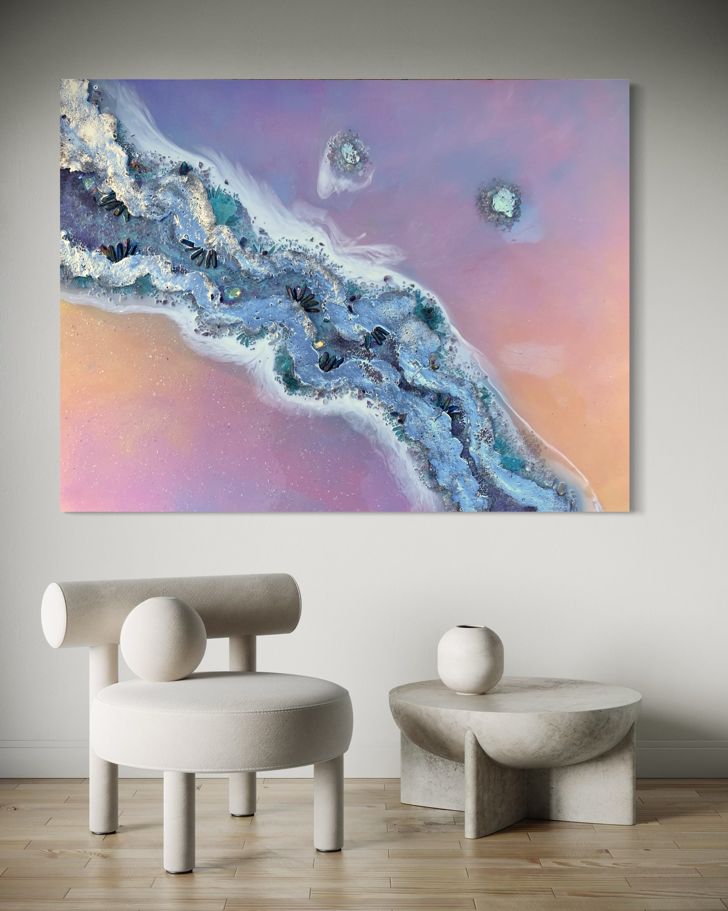 MADE TO ORDER Rectangular Coastal Painting