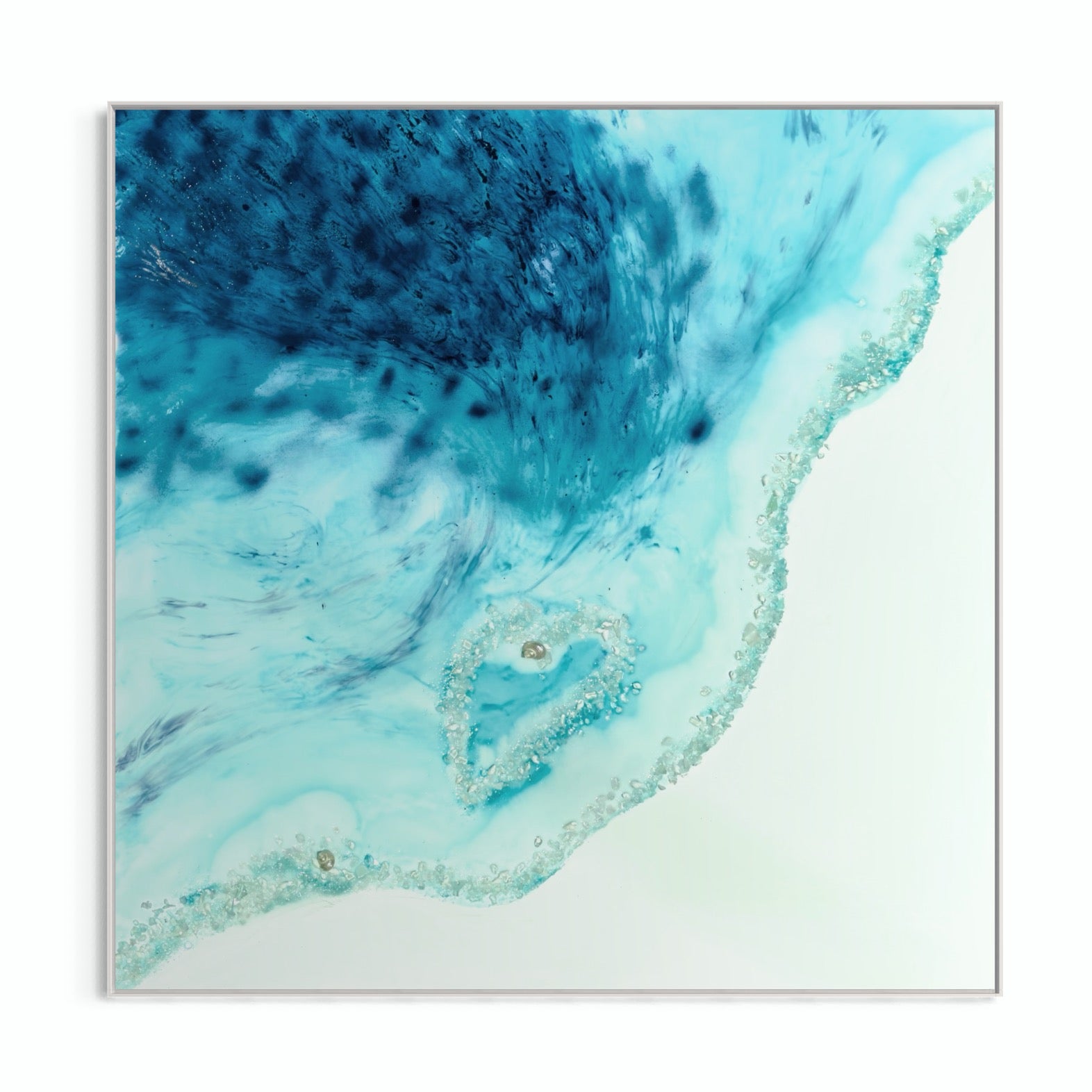Whitsundays Blue Lagoon - 125x125cm FRAMED