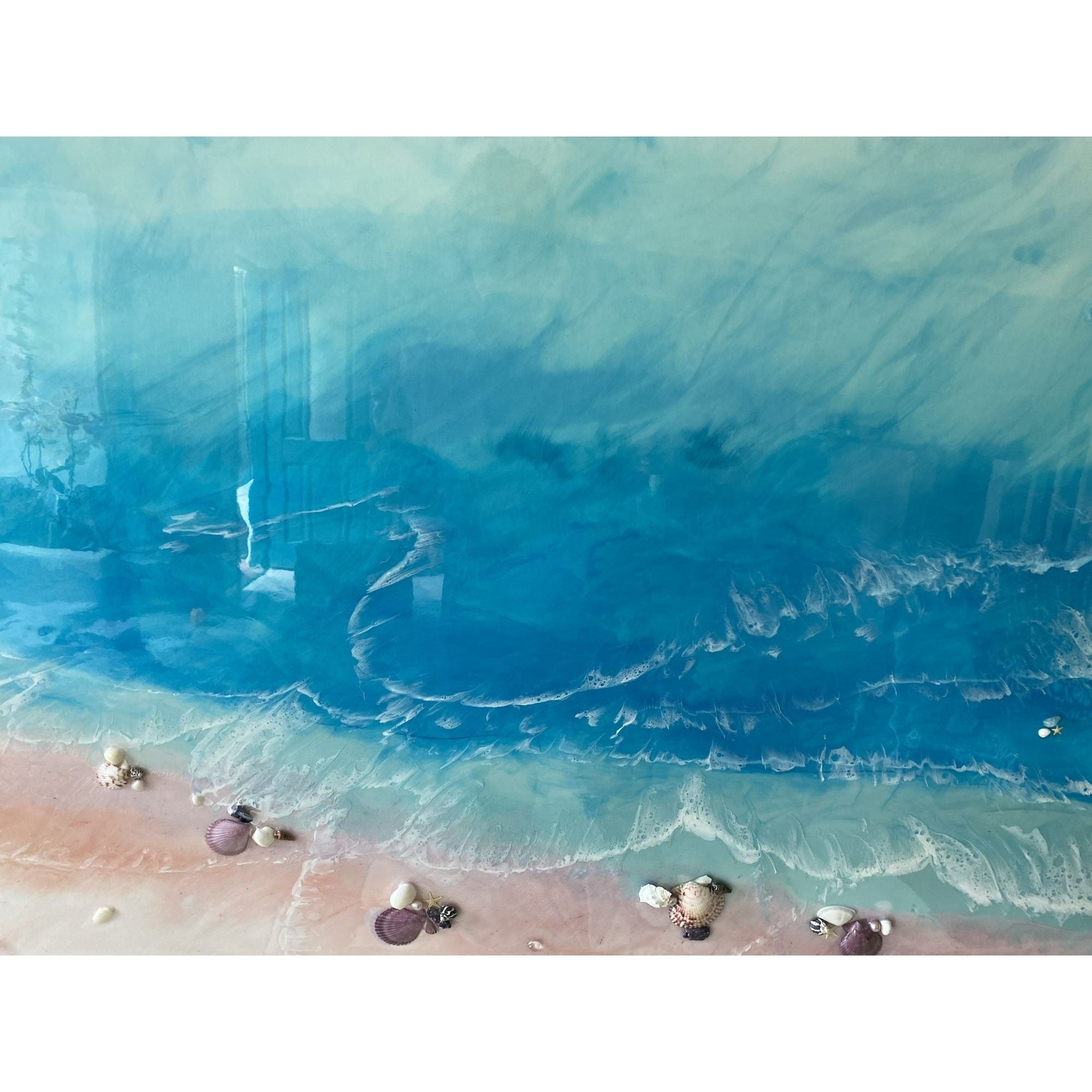 BOUNTY DREAM sky blue with roze quartz crystals