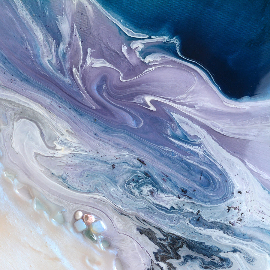 Abstract Sky. Deep Purple. Velvet sky Lavender. Art Print. Antuanelle 6 Sky Artwork. Limited Edition Print