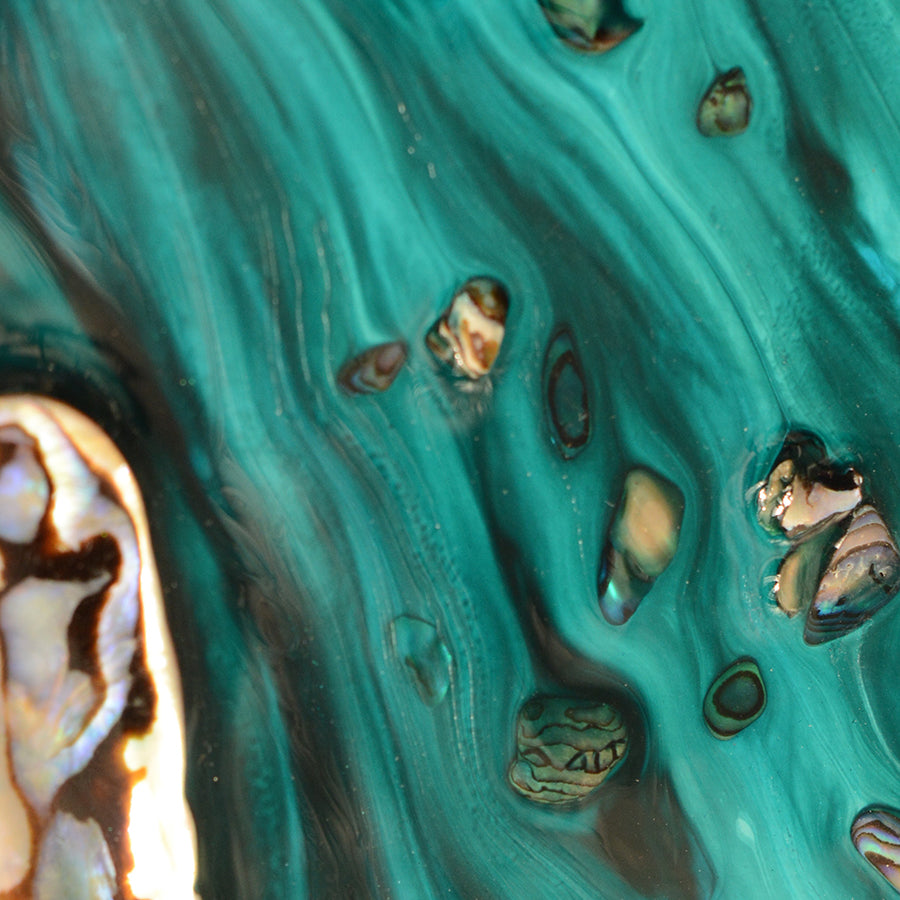Abstract Art. Rise Above Tide 3 Coastal Shells. Art Print. Antaunelle Shells Artwork. Limited Edition Print