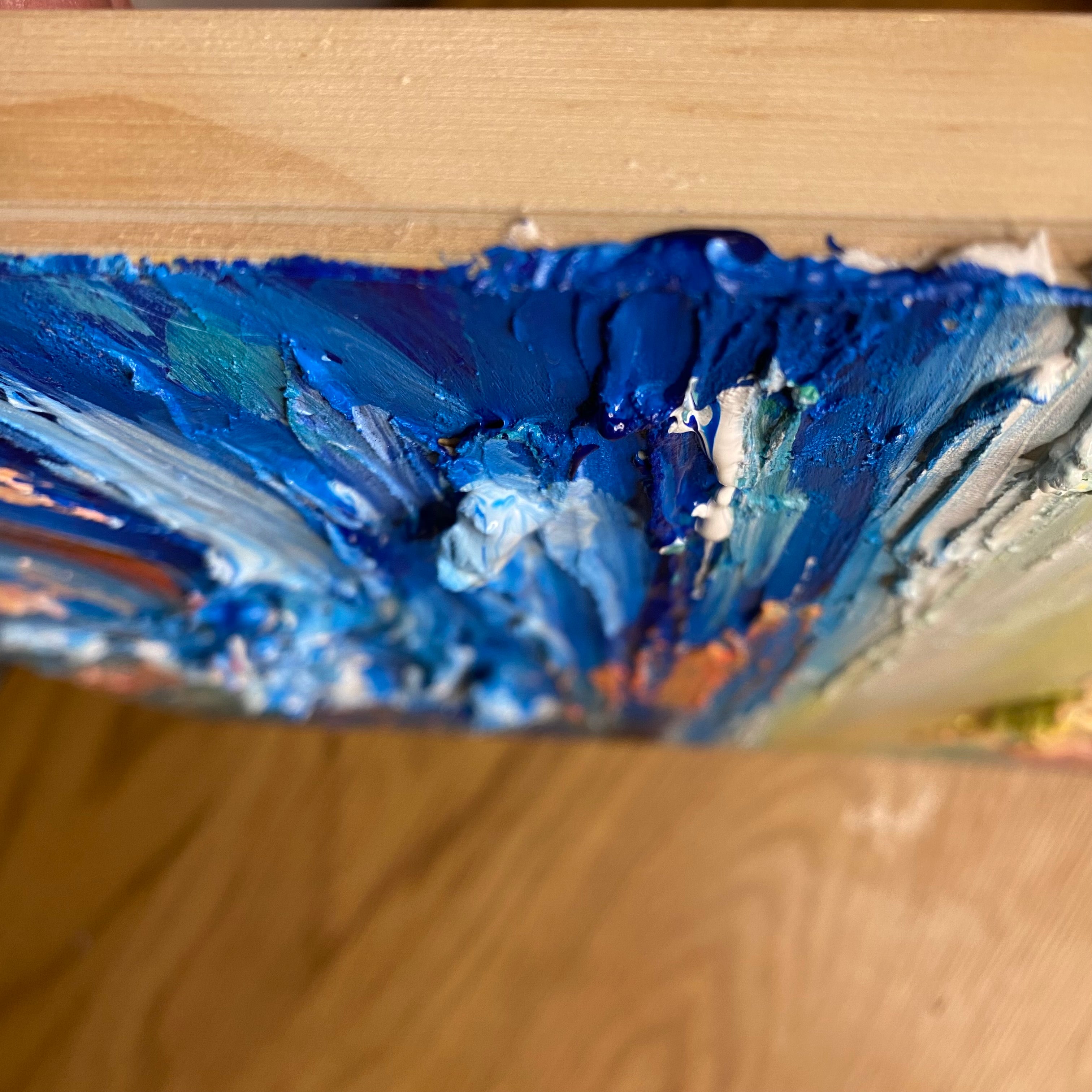 Another Life Byron Bay Impasto Original Artwork 1