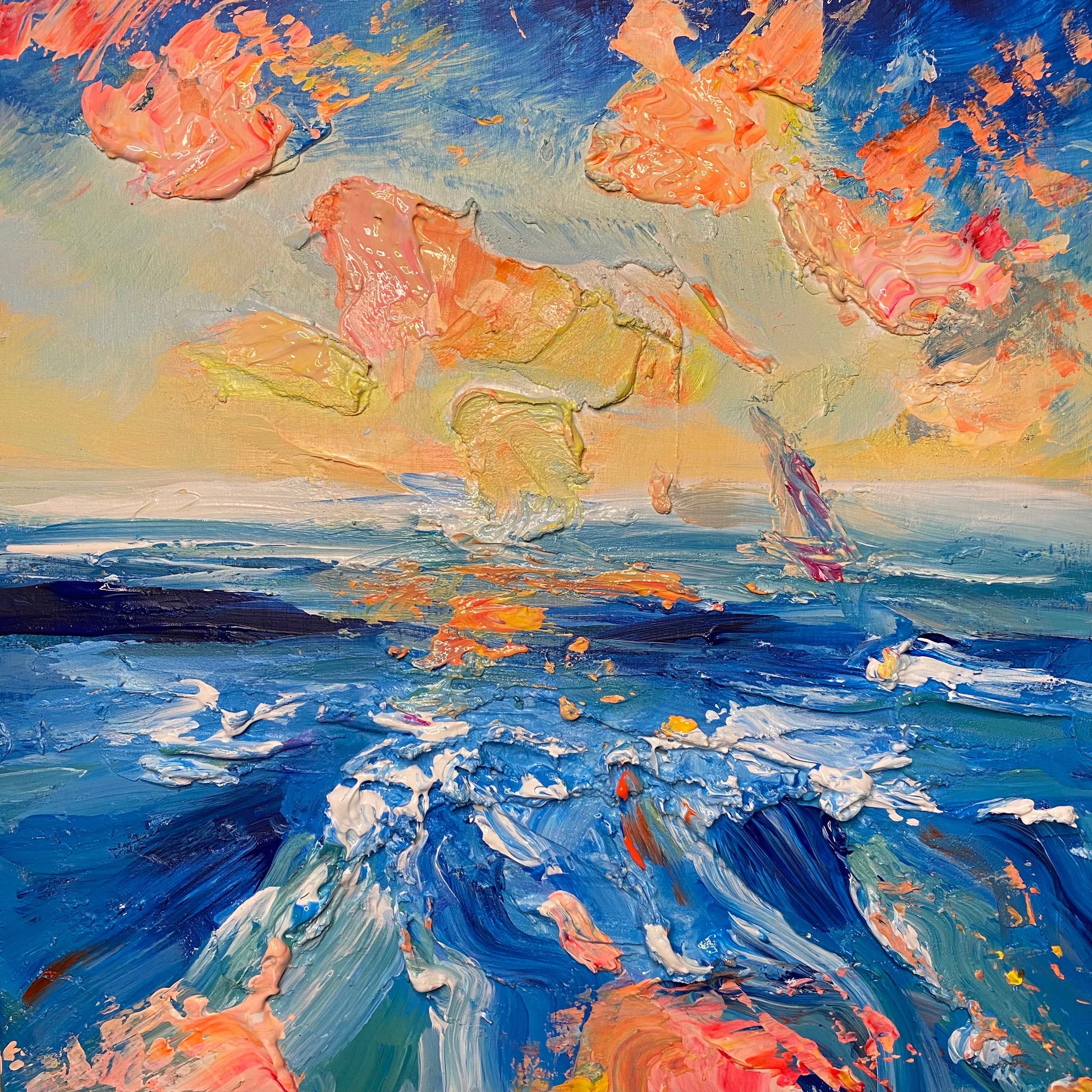 Another Life Byron Bay Impasto Original Artwork 1