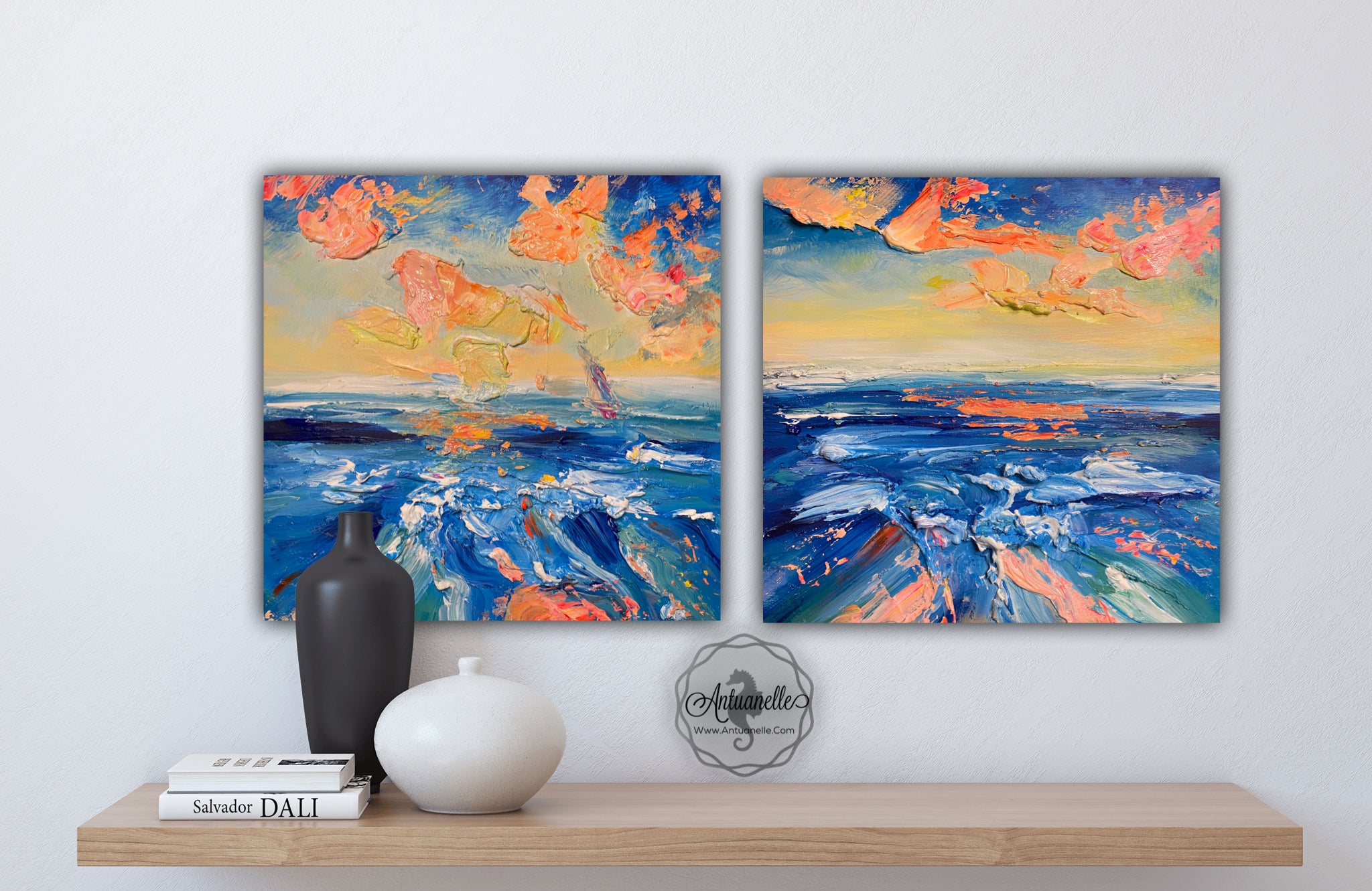 Another Life Byron Bay Impasto Original Artwork 1