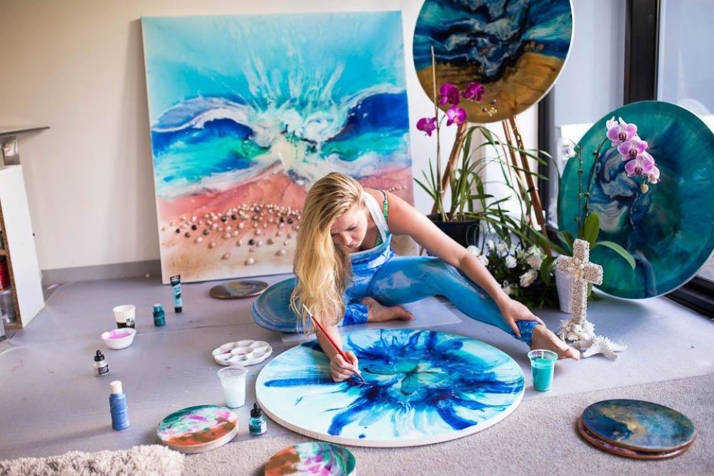 Printed Leggings/ Gym Pants / Yoga | Life Style 3 Art