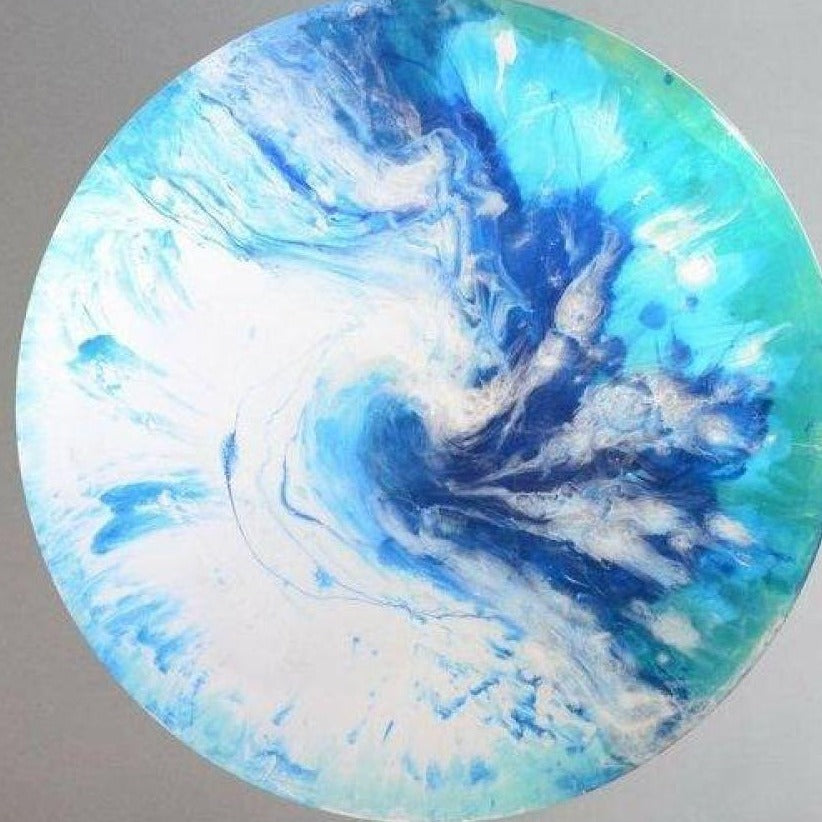 Commission artwork. Abstract waves. Boro. Antuanelle 1 Boro - Hunters Hill Art Prize 2017 finalist. Ocean Artwork - COMMISSION - Custom