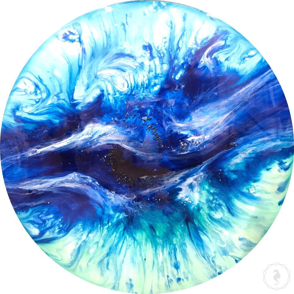 Custom Artwork. Abstract tide. Silence 2.0. Antuanelle 1 Wave. Original COMMISSION