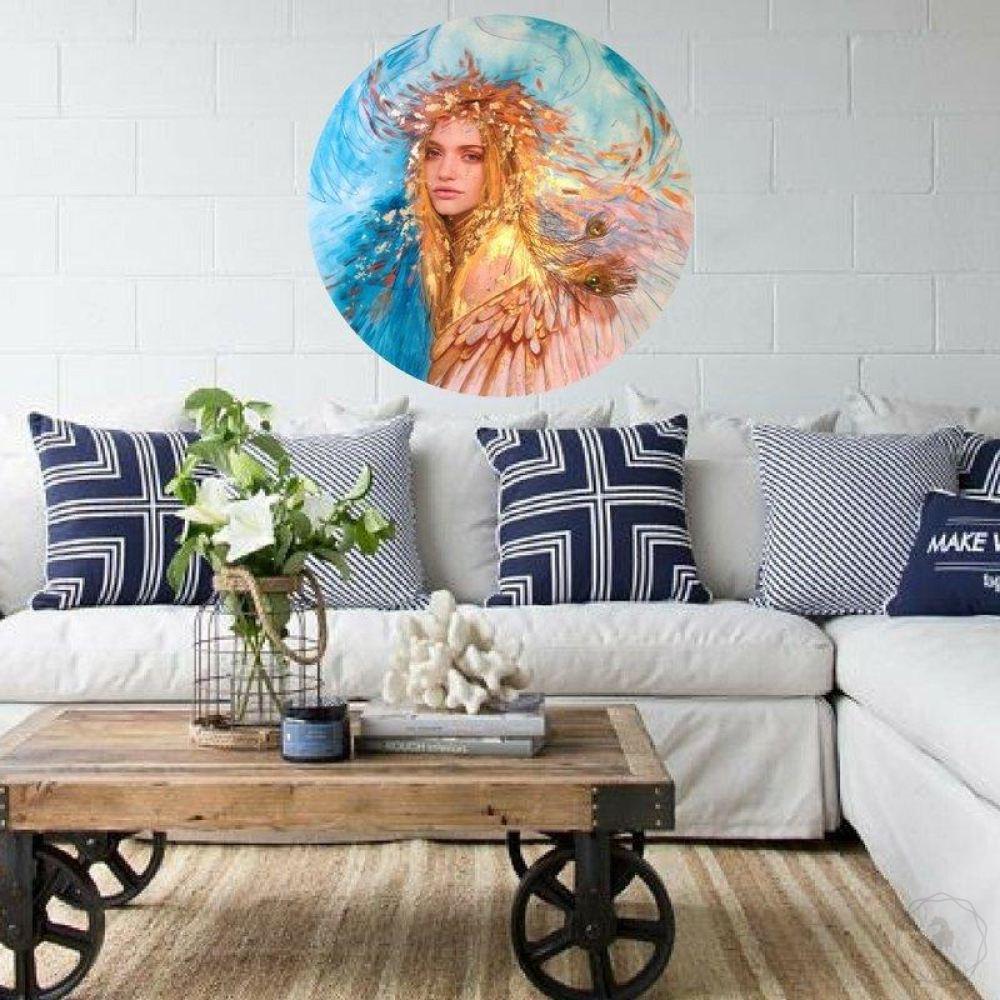 Custom Artwork. Peace. Abstract Portrait. Antuanelle 2 Original COMMISSION - Artwork