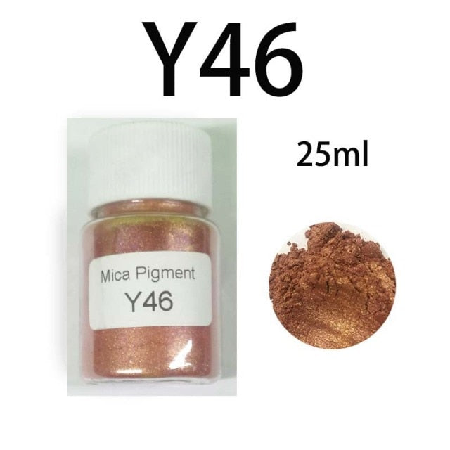 Pastel Resin Powder Pigment - Collection "Muted Colors"
