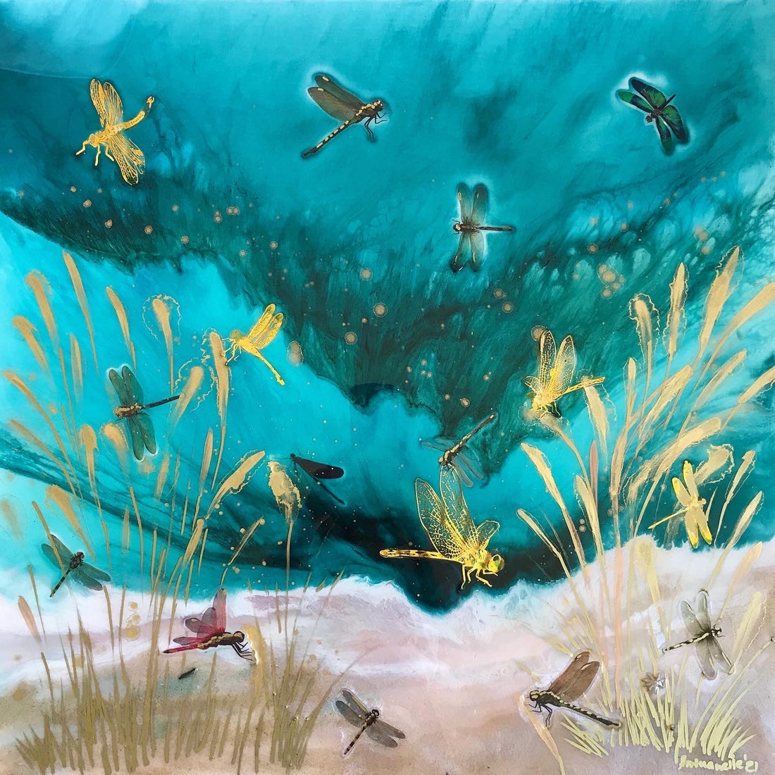 The Creative Journey of a Dragonfly : Childhood Memories