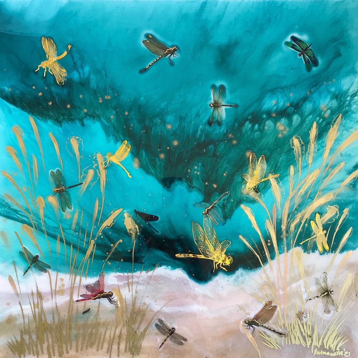 The Creative Journey of a Dragonfly : Childhood Memories