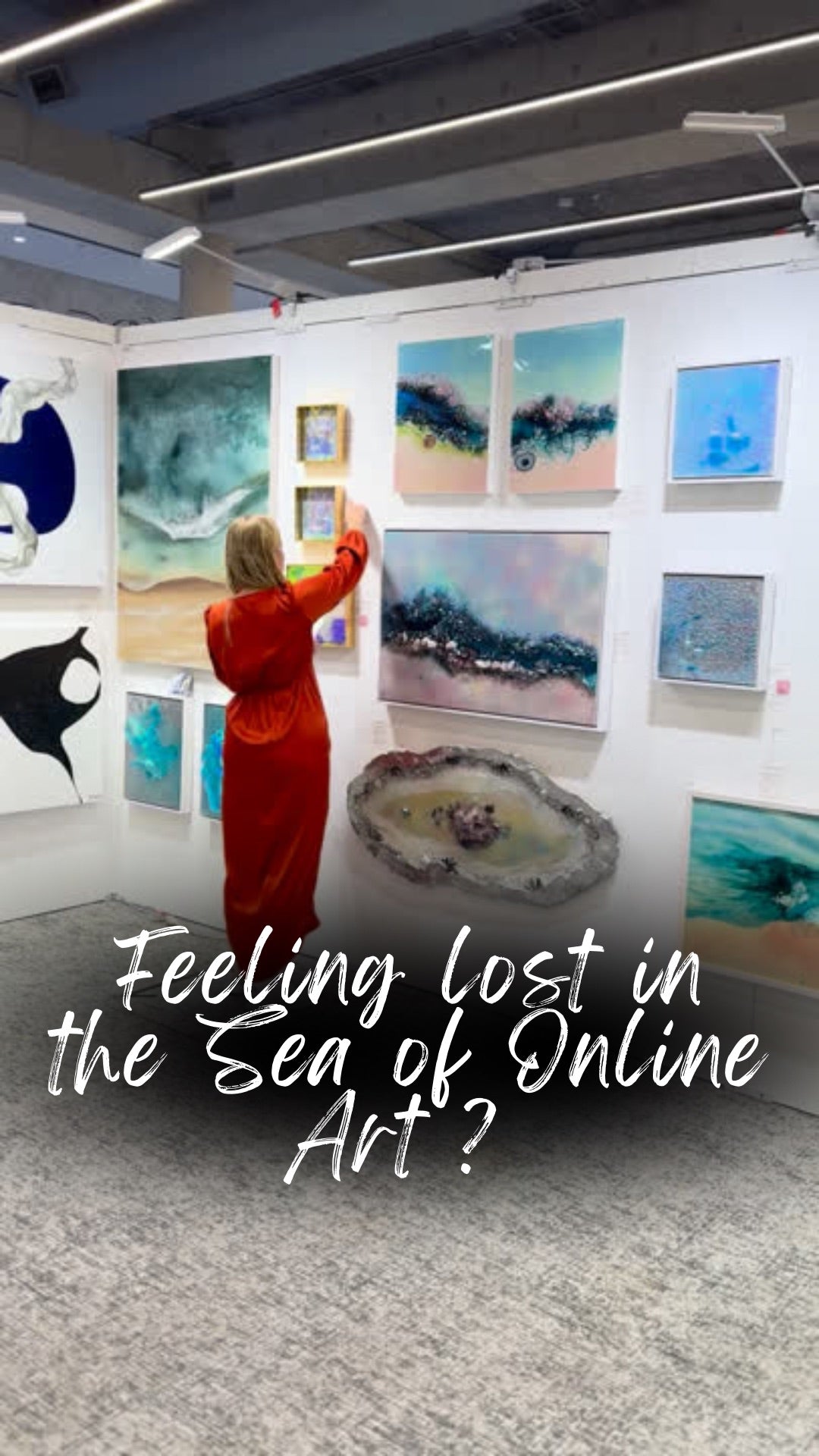 Feeling lost in the sea of online art?