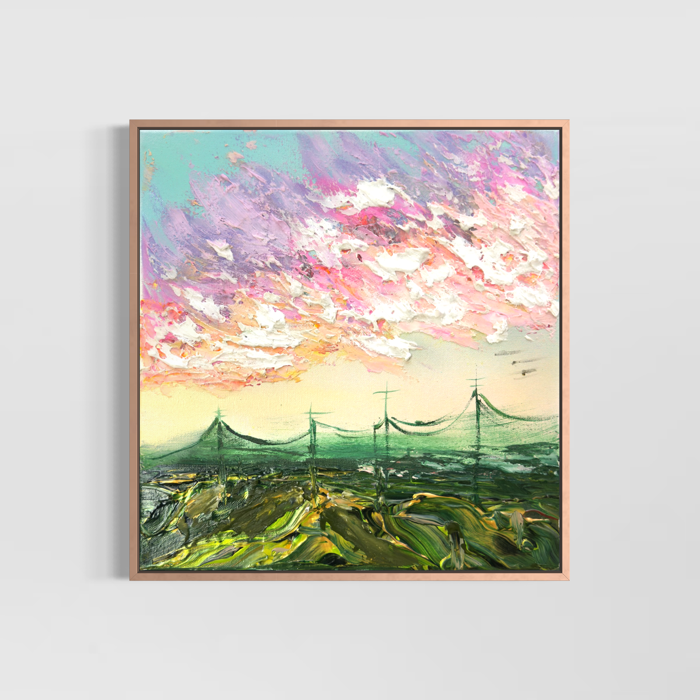 Impressionistic Landscape Sky  1
