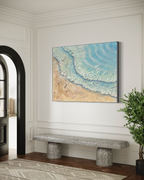 Whitsundays Whitewash - Original Textured Artwork 90x120cm