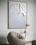 White tops 2 90x120cm  FRAMED