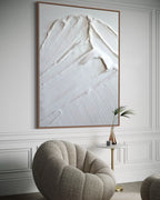 White tops 2 90x120cm  FRAMED