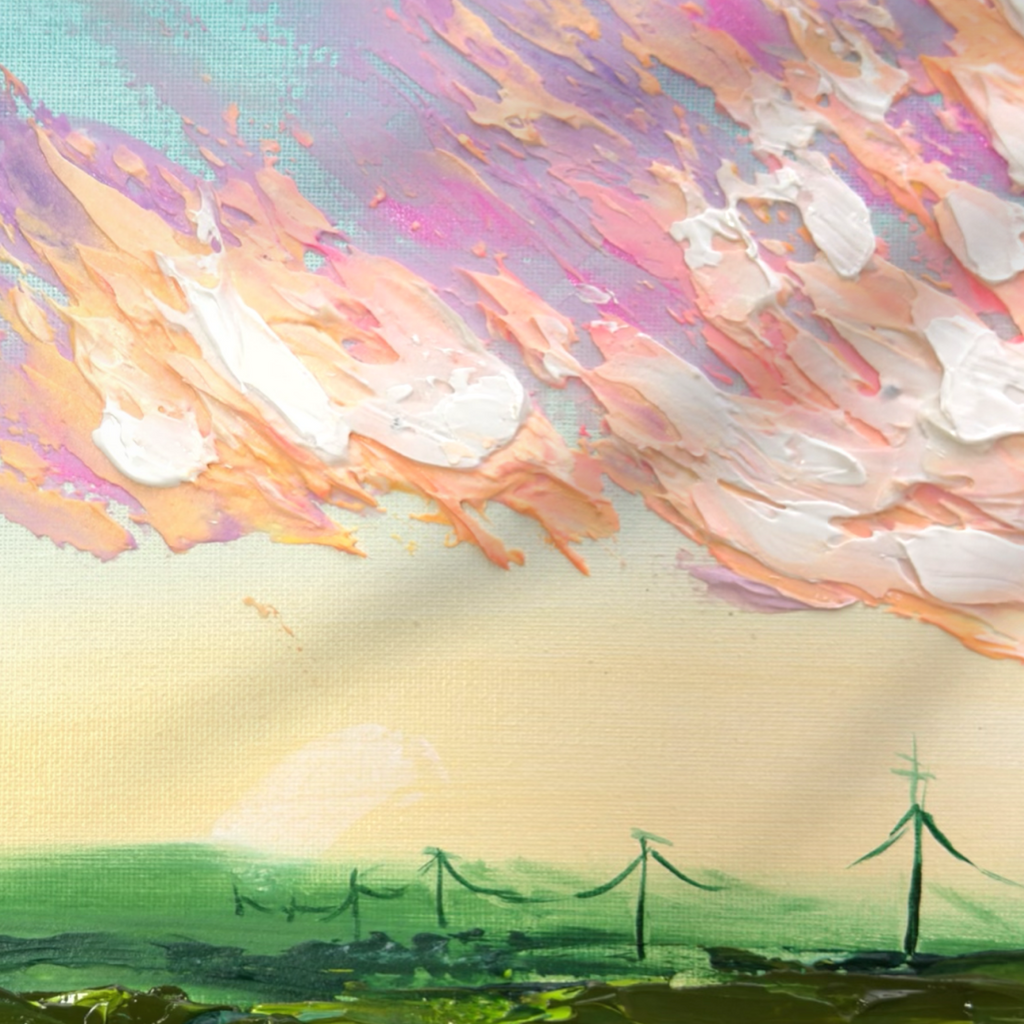 Impressionistic Landscape Sky 2