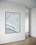 White tops 90x120cm  FRAMED