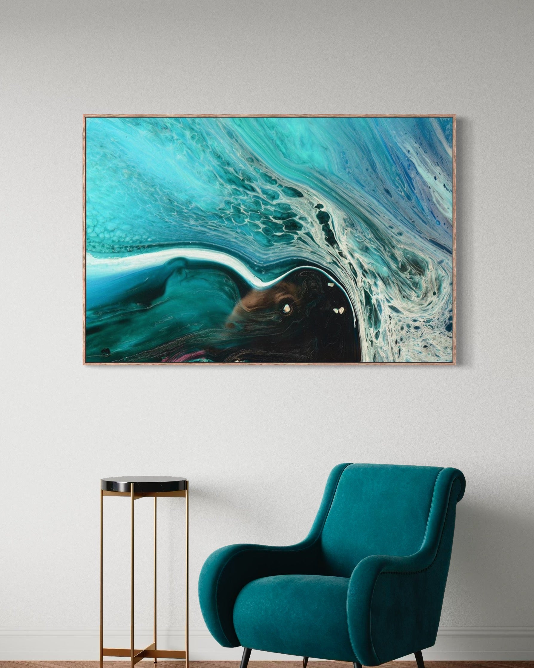 Ocean Dreams: Rise Above Abstract 2. Limited Edition Art Print