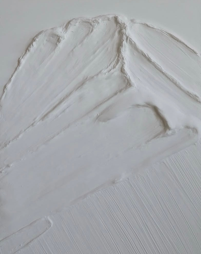 White tops 2 90x120cm  FRAMED