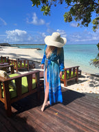 Art resort caftan cardigan