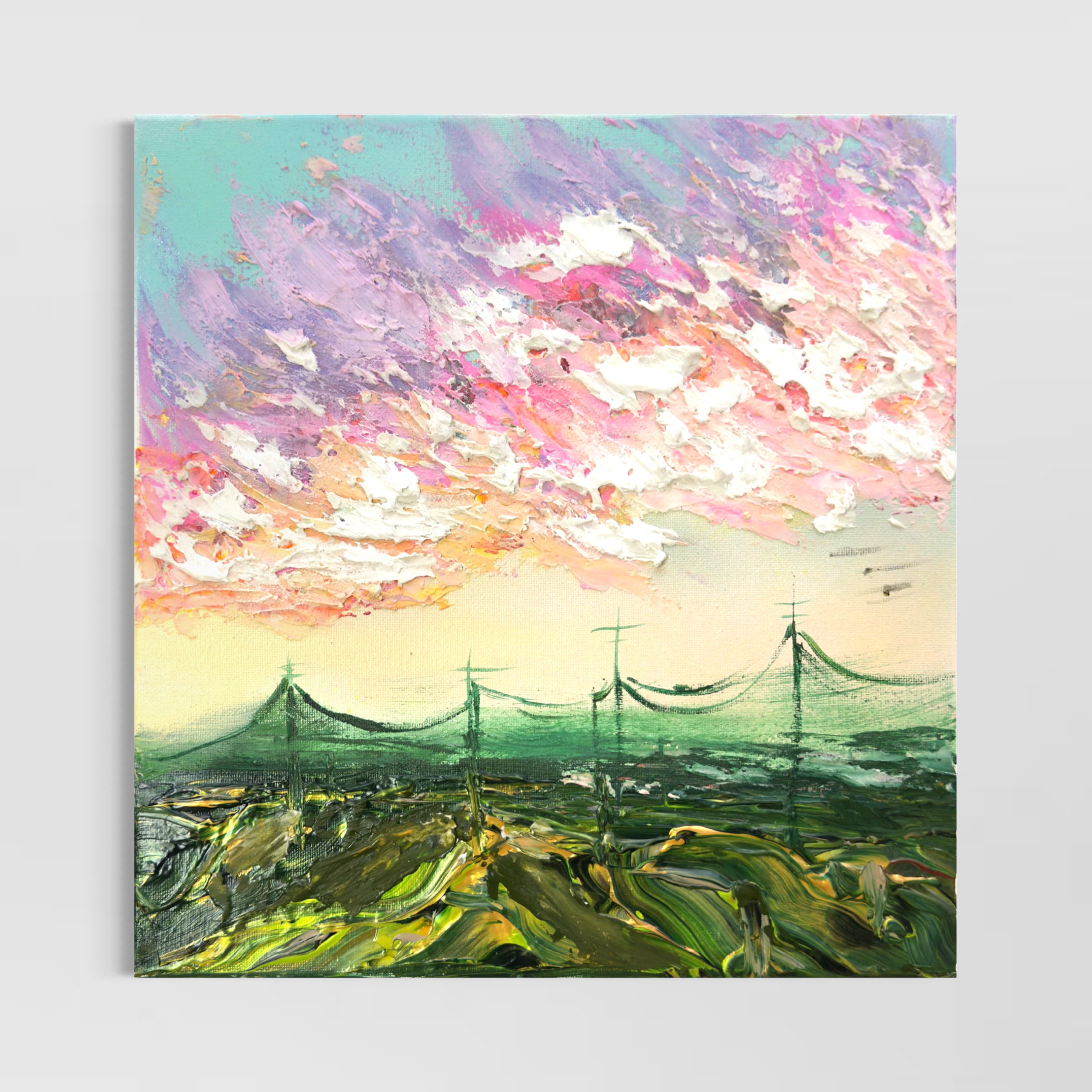 Impressionistic Landscape Sky  1