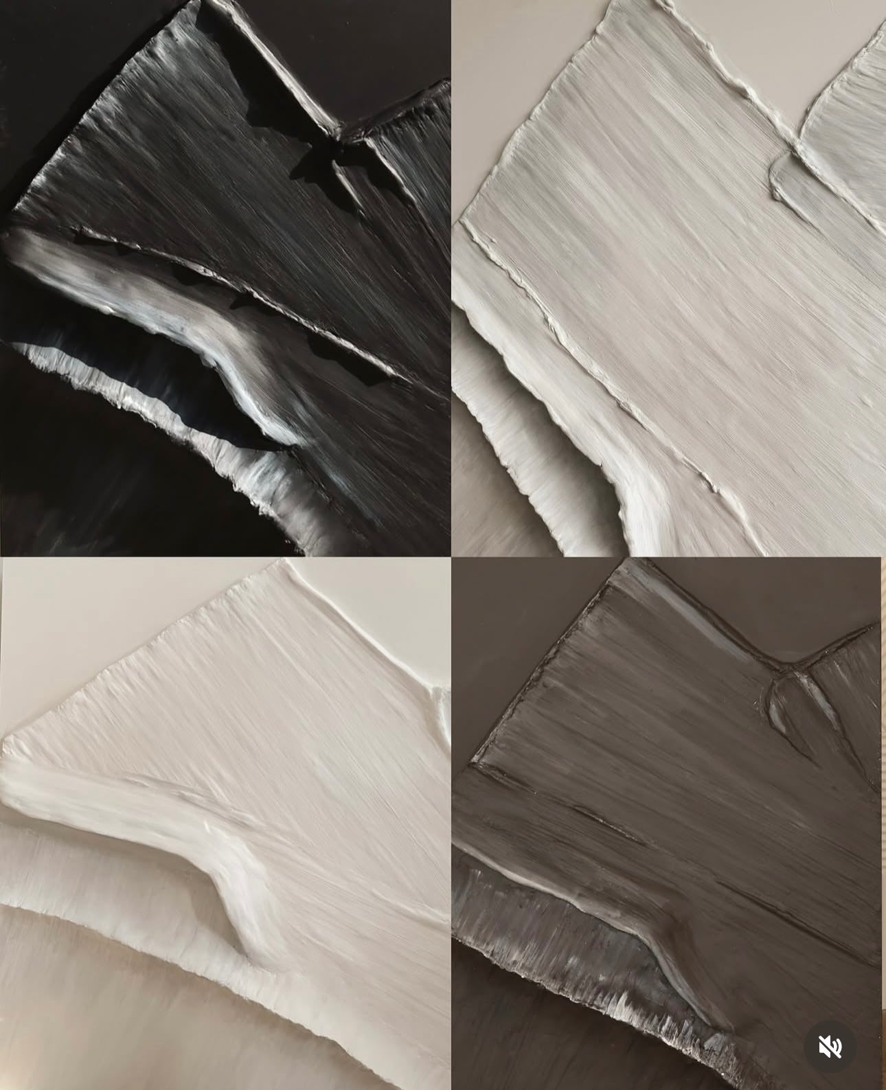 White tops 2 90x120cm  FRAMED