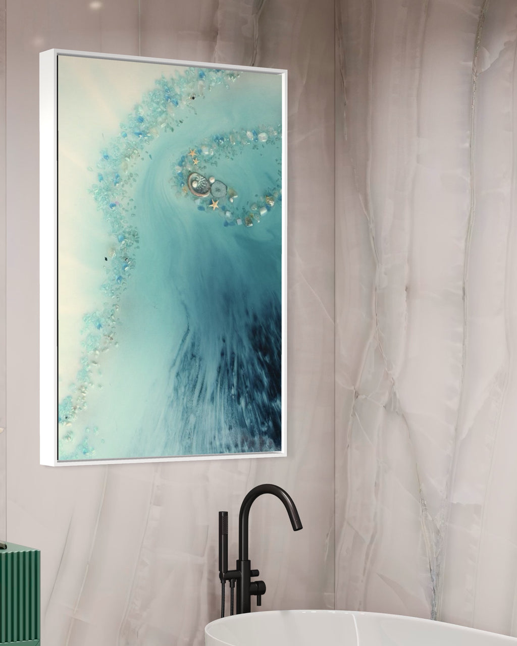 Ocean Dreams: Blue lagoon 1. Limited Edition Art Print