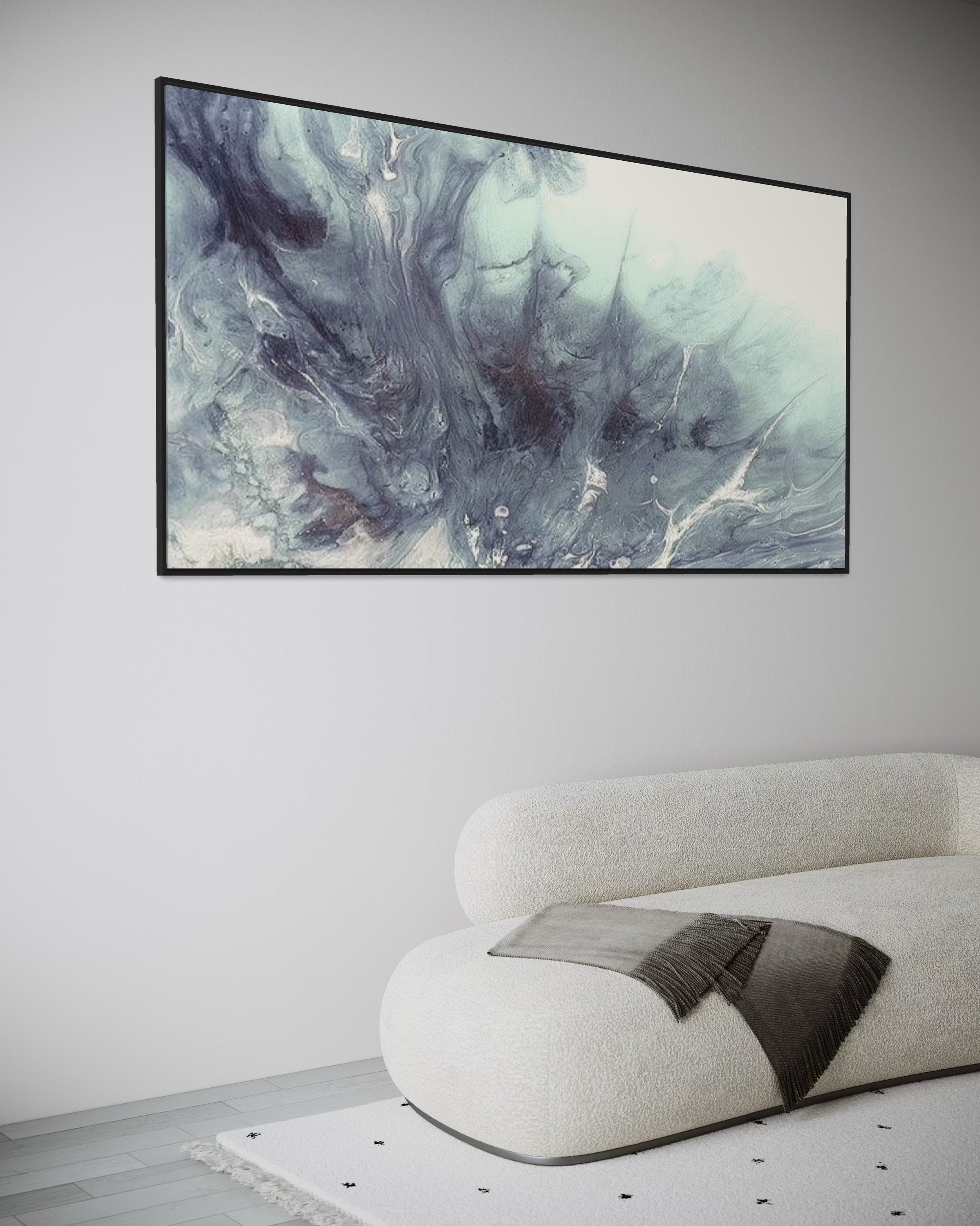 Ocean Dreams: Bronte Abstract Extra Long. Limited Edition Art Print