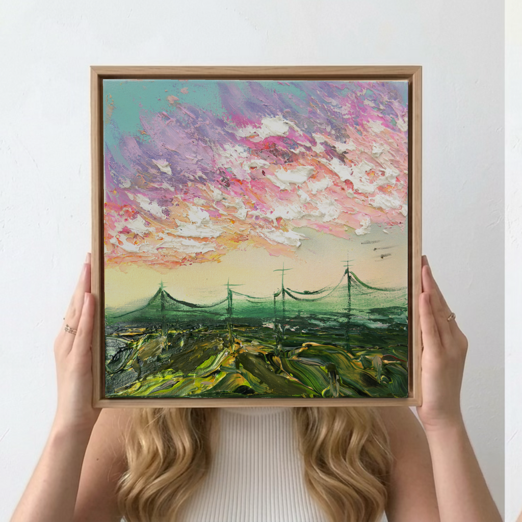 Impressionistic Landscape Sky  1