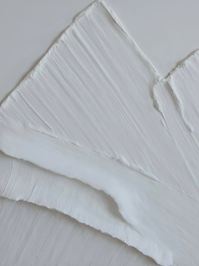 White tops 90x120cm  FRAMED