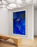 Ultramarine Deep Blue  120x80cm