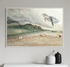 Sea Turtle 2.0. Honu Journey Seascape Artwork.