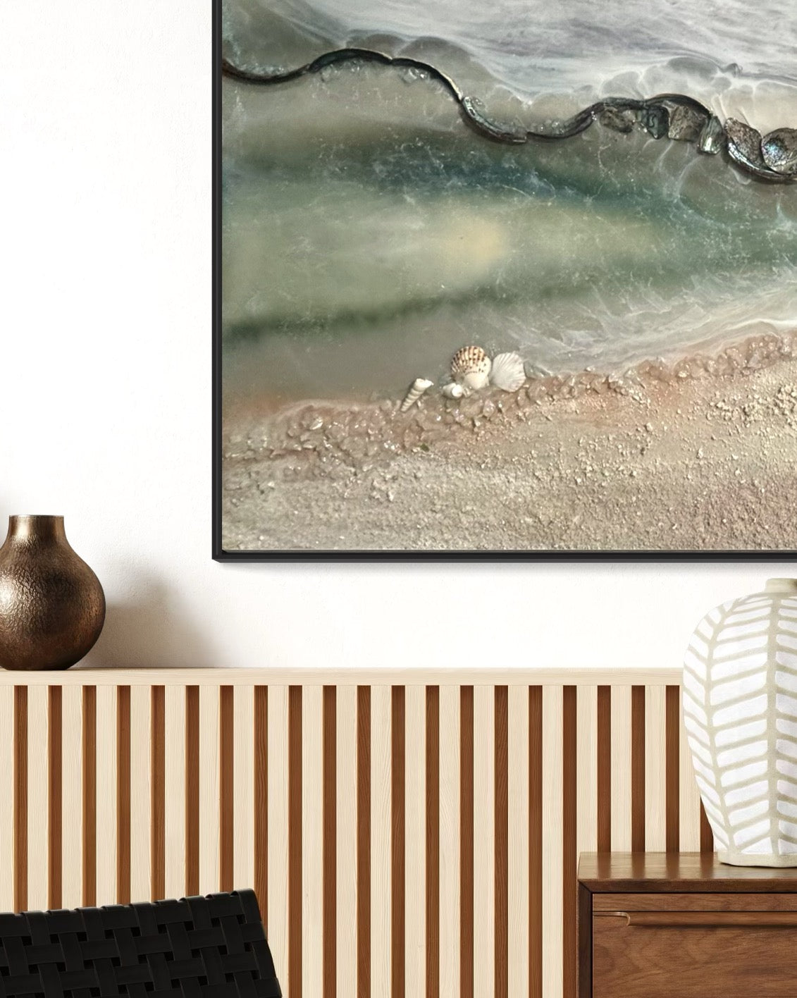 Sea Turtle 2.0. Honu Journey Seascape Artwork.