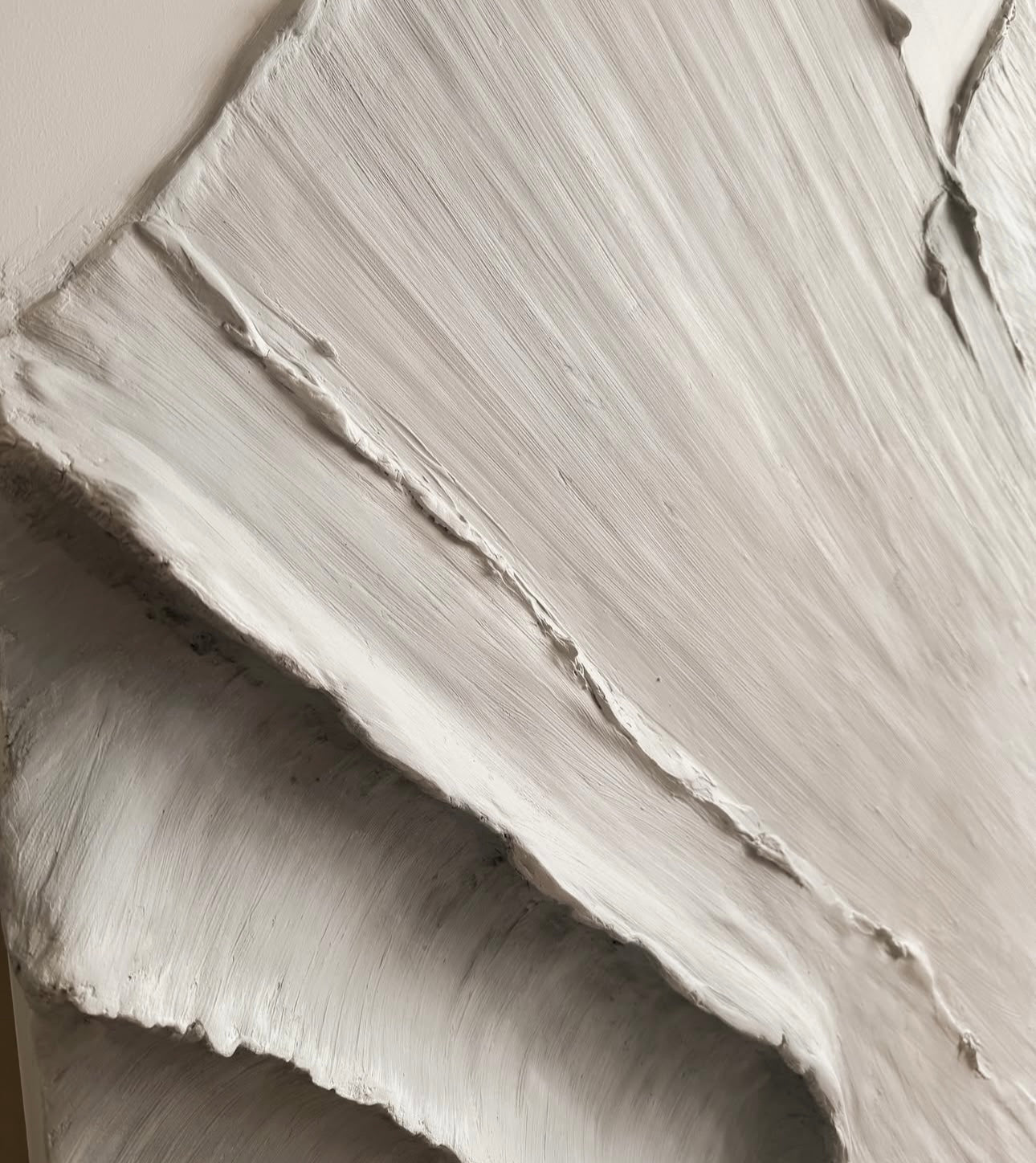 White tops 90x120cm  FRAMED