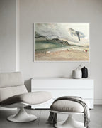 Sea Turtle 2.0. Honu Journey Seascape Artwork.