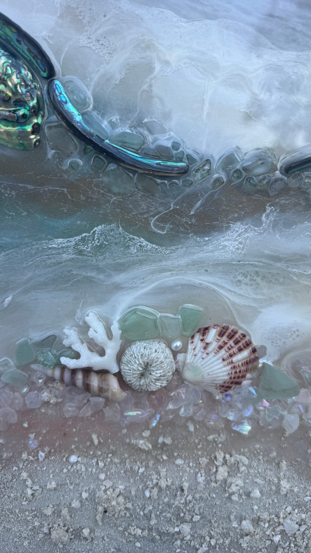 Sea Turtle 2.0. Honu Journey Seascape Artwork.