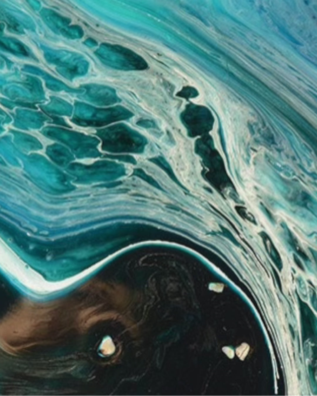 Ocean Dreams: Rise Above Abstract 2. Limited Edition Art Print