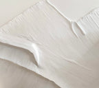 White tops 90x120cm  FRAMED