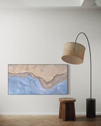 Caramel Hills - Original Textured Artwork 90x180cm