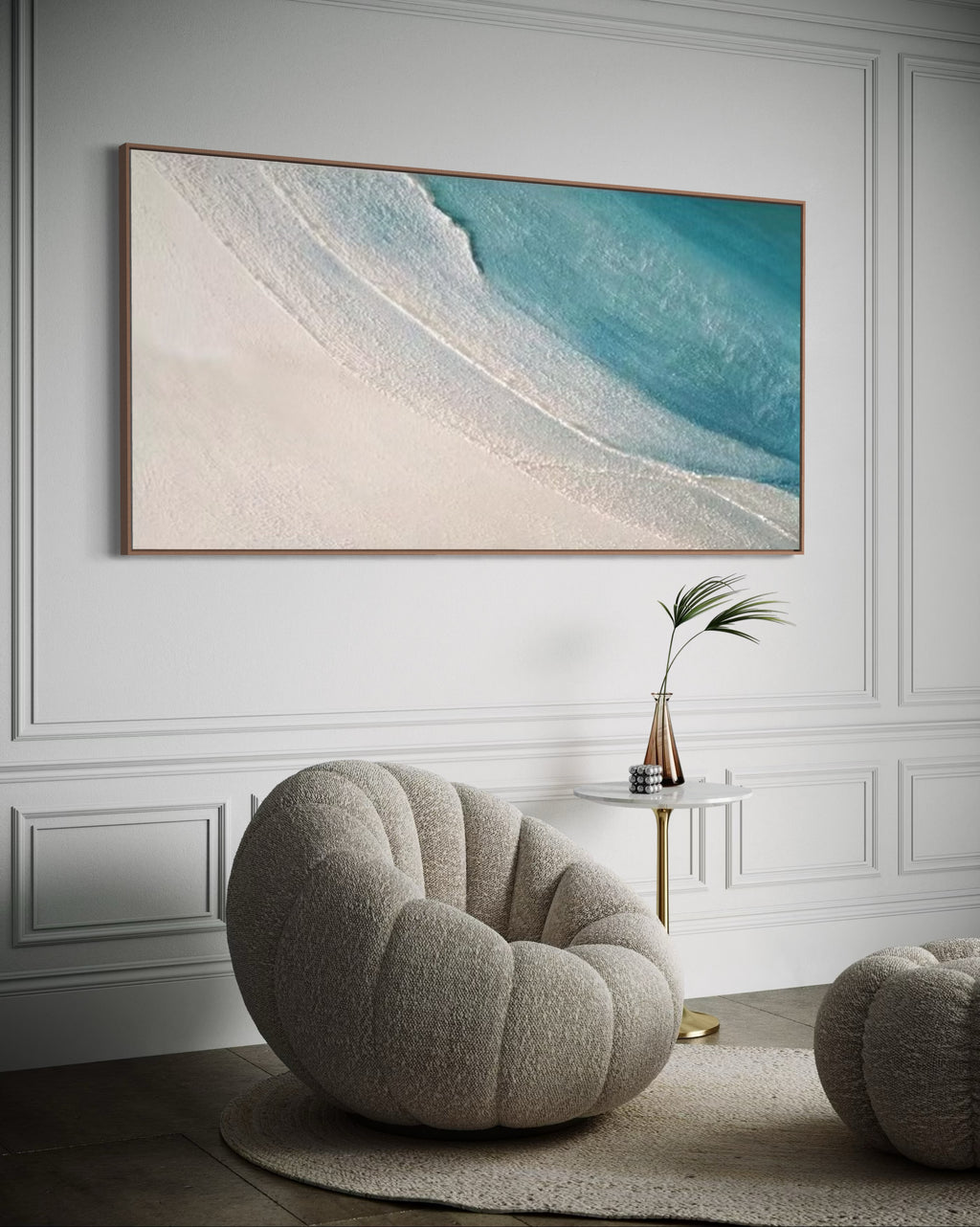 Whispering sands  90x180cm with Sand FRAMED