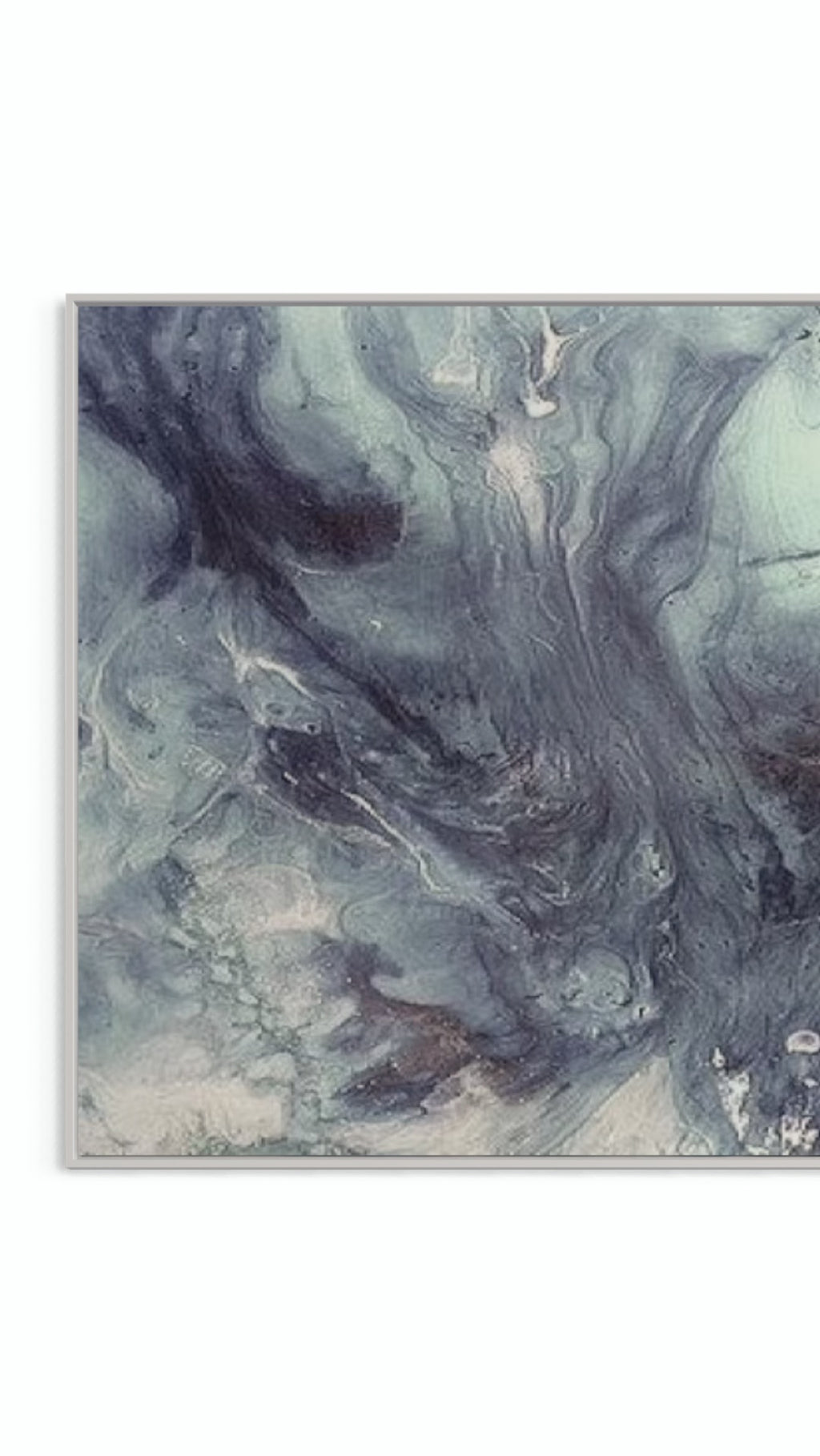 Ocean Dreams: Bronte Abstract Extra Long. Limited Edition Art Print