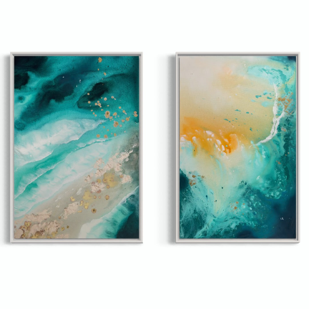 Coastal Painting 1 60x90cm Framed