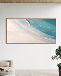 Whispering sands  90x180cm with Sand FRAMED