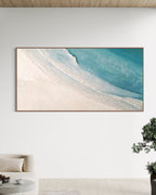 Whispering sands  90x180cm with Sand FRAMED