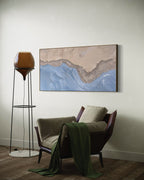 Caramel Hills - Original Textured Artwork 90x180cm